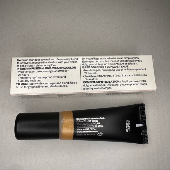 Smashbox Always On Shimmer Cream Shadow - Golden Shimmer - Picture 2 of 4